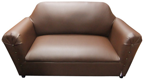 Double Couch Faux Leather