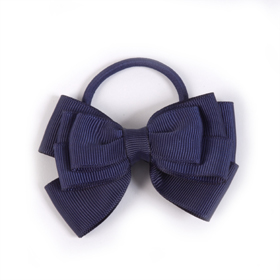 4 School - Hair Elastic Triple Bow